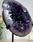 Deep Purple Natural Uruguayan Amethyst Geode - MWS1554