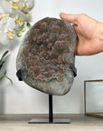 Natural Sugar Druzy Crystal from Uruguay - Display Piece for Peaceful Home Decor - MWS2533