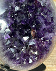 Deep Purple Natural Uruguayan Amethyst Geode - MWS1554