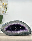 Amethyst & Agate Geode with Crystal Cavity from uruguay - STGE0030