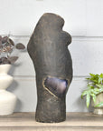 Huge 17 in Tall Natural Sugar Quartz Statement Piece from Uruguay - CBP1442