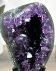 Deep Purple Natural Amethyst Geode - MWS2262
