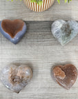 Mixed Minerals Hearts Set - MHLT0345