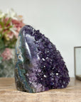Large Natural Deep Purple Amethyst Cathedral with Polished Edges - CBP1084