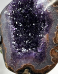 Outstanding Natural Amethyst Geode with Colorful Shell - MWS1427