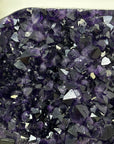 A Grade Natural Amethyst Crystal Specimen on Metal Stand - MWS3393