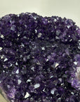 Premium Uruguayan Amethyst Geode With Metal Stand - MWS2753