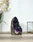 Amethyst Stone Cathedral with Calcite Inclusions - CBP1249