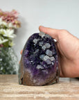 Amethyst Cathedral with Calcite Formations - CBP1044