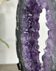 Large Stunning Amethyst Geode Slice, Crystal Portal - MWS1952