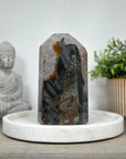 Beautiful Large Amethyst Stone Tower - STP0156