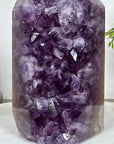Deep Purple Natural Large Stone Tower - STP0165