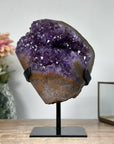 Amethyst Crystal Cluster with Beautiful yellow Banding - MWS1157