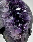 Uruguayan Amethyst Geode with agate Shell - MWS1321