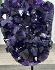 Uruguayan Amethyst Crystal Cluster with Deep Purple Crystals - MWS2942
