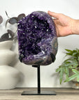 Top Grade Amethyst Specimen on Metal Stand - MWS3224