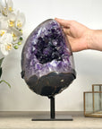 Stunning Egg Shape Natura Amethyst Geode