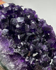 Deep Purple Natural Cathedral Geode - CBP1047