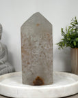 XXL huge Natural Yellow Quartz Stone Tower - STP0169