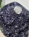 Uruguayan Amethyst Stone with Calcite Inclusion - MWS2550