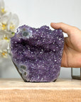 Natural Amethyst Crystal Cluster full of Stalactites - CBP1163
