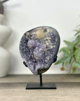 Uruguayan Amethyst Specimen with Calcite Formations - MWS3291