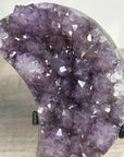 Amethyst Moon Shape Crystal Cluster on Stand - MWS2576