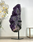 Amethyst Geode on Stand – Large Top Grade Statement Piece from Uruguay - MWS2597