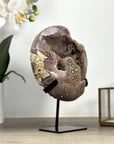 Beautiful Agate, JAsper & Quartz Druzy Specimen - MWS2255