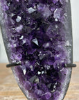 Beautiful Deep Purple Natural Amethyst Geode - MWS1809