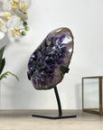 Natural Amethyst Crystal Cluster for Home Decor - MWS2434
