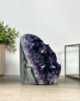 A+ Grade Natural Amethyst Cathedral, Deep Purple Crystals - CBP1172