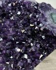XL Deep Purple Amethyst Crystal Cluster with Stunning Stalactite Eye Formation - MWS1773
