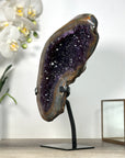 Rare Rainbow Agate & Amethyst Geode Specimen - MWS2534