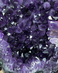 Large Amethyst Stone Crystal Cluster with Large & Shinny Crystals - MWS1151