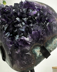 Stunning Top Quality Amethyst Cluster, Huge Deep Purple Crystals - MWS1433