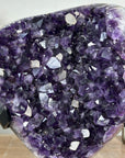 Uruguayan Amethyst Geode with Beautiful Calcite Formations - MWS1846
