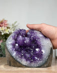 Outstanding Amethyst Geode Cave with Deep Purple A grade Crystals - CBP1078