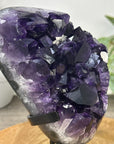 Top Quality Natural Amethyst Crystal Cluster on Stand - MWS3257
