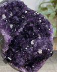 Natural Amethyst Crystal Cluster on Stand - MWS3210
