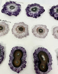 Wholesale Stalactite Slices for Jewelry Making - Bulk Flat Set - STS0037
