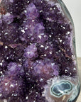 Amethyst Geode Crystal Cluster – Purple Mineral Specimen for Home Decor Display - MWS2697