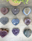 Mixed Minerals Hearts Set - MHLT0331