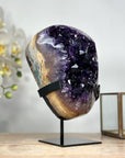 Top Quality Natural Amethyst Specimen with Jasper Shell - MWS1933