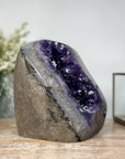Top Amethyst & Quartz Natural Stone Geode - CBP0460