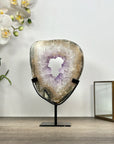 Natural Amethyst & Quartz Stone Portal - MWS3010