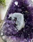 Stunning Amethyst Cathedral with Calcite Crystal Inclusion - CBP1194