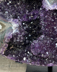 Huge Natural Amethyst Stone Geode with Rare Calcite Formation - MWS2836