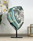 Unique Large Green Jasper Slice - MWS2240