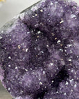 Natural Uruguayan Amethyst Crystal Formation with Stand